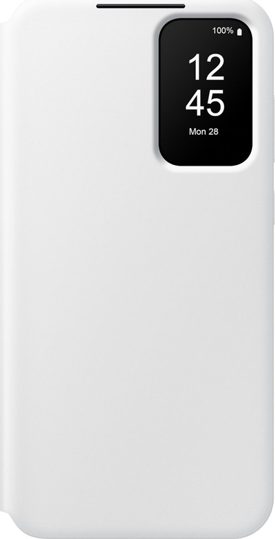 Këllëf mbrojtës Samsung Clear View për Galaxy A35 5G, me kapak me dritare, i bardhë