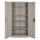 Dollap  metalik 2-derë 90×40×180 Hcm (HM5959.01), gri