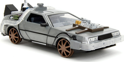 Model makine diecast Jada Toys Back to the Future 3 Time Machine Model 4, 1/24, metalik, gri