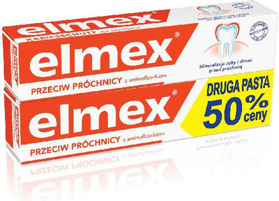 Pastë dhëmbësh Elmex, 2 x 75 ml