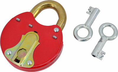 Kyç sigurie Awtools Mars Padlock, 50mm, çelës tubular, ngjyrë argjendi