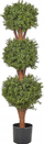 Bimë artificiale Beliani BUXUS BALL TREE, 120 cm, dekorative, jeshile