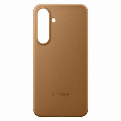 Mbulesë telefoni Samsung Kindsuit Galaxy S25+, lëkurë sintetike, camel