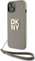 Mbulesë telefoni DKNY DKHCP15MPBSWSE, për iPhone 15 Plus 6.7", hardcase me rrip dore, bezhë