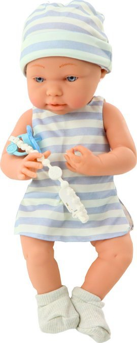 Kukull LEAN Toys me rroba, aksesorë lojërash, multingjyrëshe