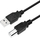 Kabllo USB LogiLink CU0009B, USB A në USB B, 5m, i zi