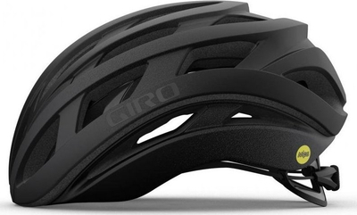 Kaskë biçiklete Giro Helios Spherical, MIPS, për rrugë dhe gravel, e zezë