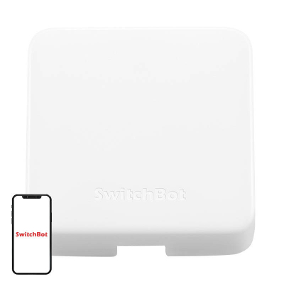 Set sensorësh temperaturë lagështi SwitchBot Indoor Outdoor, 3 copë, Hub Mini, IP65, i bardhë