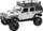 Makina lodër me telekomandë RC Off-Road 4x4, 2.4G, bateri rimbushme, gri