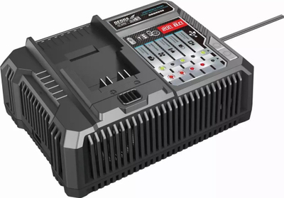 Karikues i shpejtë për bateri Dedra SAS+ALL DED6939, 20V, port USB 5V 2A, i zi