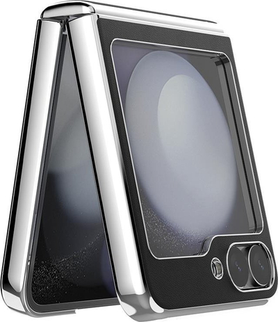 Mbrojtëse telefoni Nillkin CamShield Flip, për Samsung Galaxy Z Flip6 5G, lëkurë, e zezë
