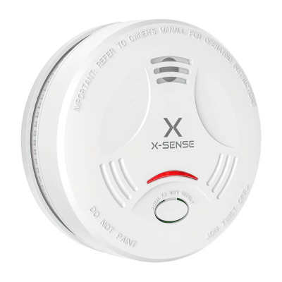 Detektor tymi X-Sense SD11, fotoelektrik, me buton testimi, i bardhë