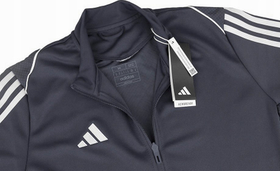 Bluzë sportive për kalamaj Adidas Tiro 23 League Training Jr HS3523, 100% poliester, teknologji Aeroready, gri