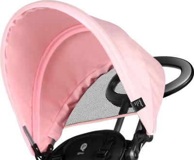 Tricikel për kalamaj Qplay Cosy, 4 në 1, me çadër UV, rozë