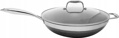 Tigan wok Kohersen Black Cube 71111, 32 cm, 7.2L, gri e zezë