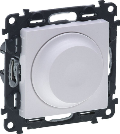 Rregullator ndriçimi Legrand Valena Life Rotary, 230V, pa tel neutral, i bardhë