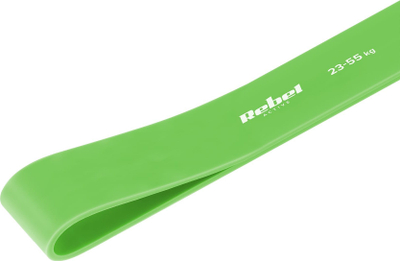 Еластична лента Rebel Active Power Band PL-5, 23-55 kg, латекс, зелена