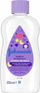 Vaj trupi për beba Johnson’s Bedtime, hidratues, 200 ml, transparent