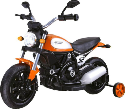 Motor elektrik për kalamaj Street Bob J-PA0235, 6V, me rrota ndihmëse, i kuq