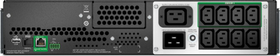 UPS APC Smart-UPS Lithium Ion 2200VA, për montim në rack, gri e zezë