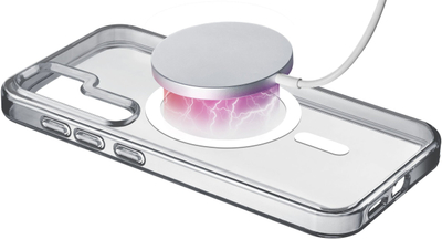 Куќиште Gloss Mag Cellularline за Samsung Galaxy S25 Ultra, магнетно, проѕирно