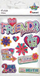 Stickerë 3D Titanum Friends, set 10 copë, për scrapbooking, shumëngjyrësh