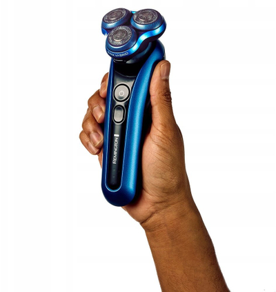 Brisk elektrik Remington X7 Limitless XR1775, rrotullues, me trimmer, blu