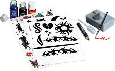 Set kreativ për tatuazhe Clementoni Science and Play Crazy Tattoos 50721