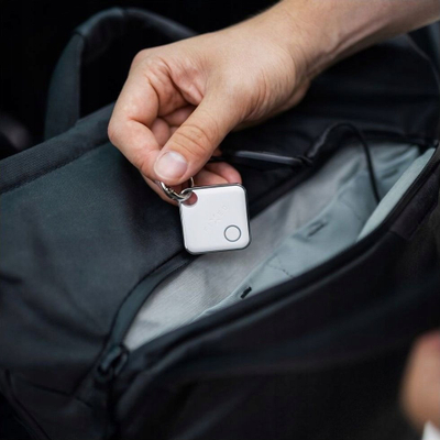 Çip gjurmues FIXED Tag with Find My Support, set me 2 copë, Bluetooth, i zi edhe i bardhë