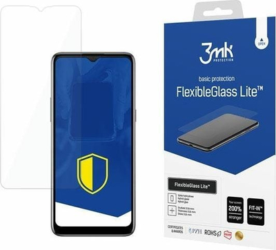 Mbrojtës ekrani 3MK FlexibleGlass Lite për HTC Desire 20 Plus, xham hibrid 0.16mm, transparencë e lartë