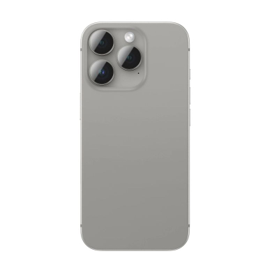 Заштитно стакло за леќи AMAZINGthing Supreme AR, за iPhone 16 Pro 16 Pro Max, премиум стакло, сиво