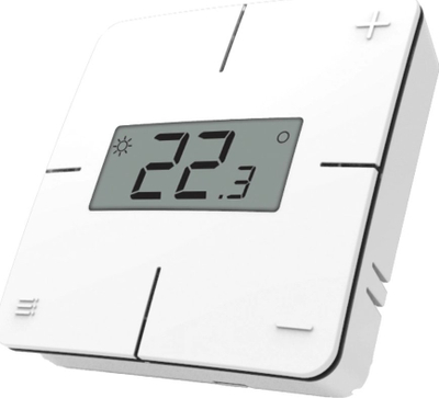 Termostat me kabllo Tech R-X, programim javor, ekran LCD, i bardhë