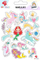 Ngjitësa për fëmijë Dodo Rainbow Unicorns And Mermaids, figura njëbrirësh dhe sirenash, shumëngjyrëshe