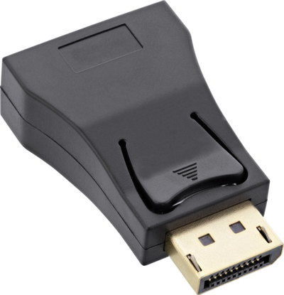 Adaptor video InLine DisplayPort në VGA, Full HD 1080p 60Hz, i zi