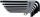 Set çelësash Allen Teng Tools, 1/8 - 3/8", 7 copë
