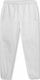 Pantallona jogger për burra 4F 4FSS23TTROM154, pambuk, me brez elastik, gri