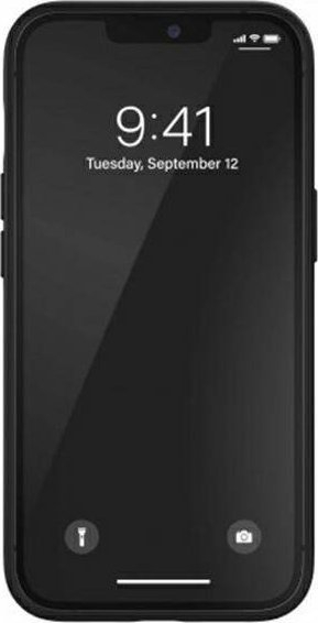 Mbulesë telefoni Adidas Molded Case për iPhone 13, me tre vija, e zezë
