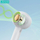 Ventilator dore USAMS US-ZB251 Candy Series, 1200mAh, portativ, i bardhë