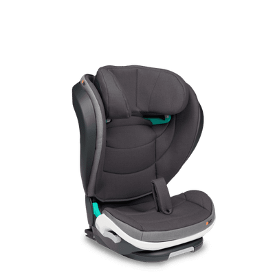 Ulëse makine për fëmijë BeSafe Flex FIX 2, ISOFIX, mbështetëse e lartë, gri e errët