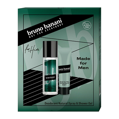 Set Bruno Banani Made for Men deodorant 75 ml + xhel dushi 50 ml