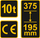 Krik hidraulik Vorel 80052, shtylle, 10T