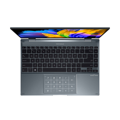 Laptop ASUS ZenBook 14 Flip OLED UP5401EA-KN124W, 14", Intel Core i5, 16GB RAM, 1TB SSD, Intel Iris Xe Graphics, i hirtë