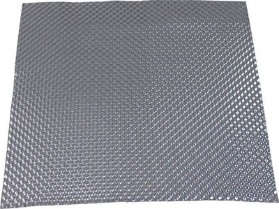 Mburojë nxehtësie alumini Turboworks, ekstrudu, mban deri 950°C, ngjyrë argjendtë