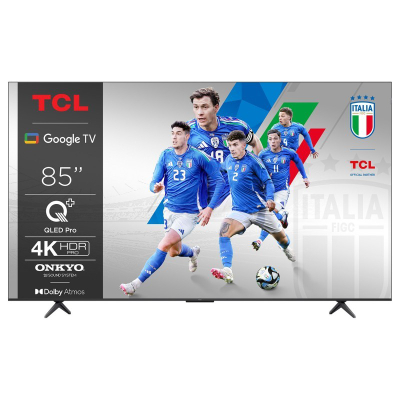 TV Smart TCL 85C655, 85", 4K QLED, Titan