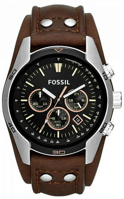 Orë për meshkuj Fossil Coachman CH2891, e kaftë