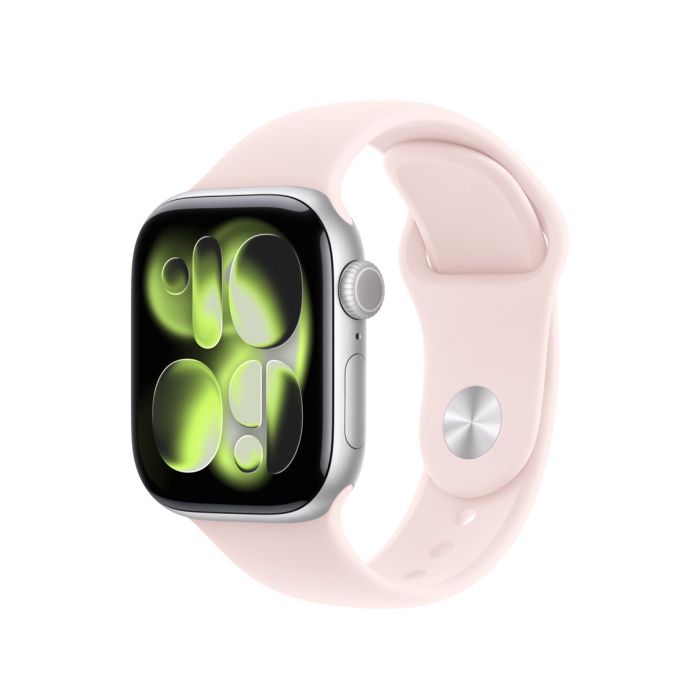 Apple Watch 42mm Sport Band, Soft Pink - S/M (SEASONAL) 2