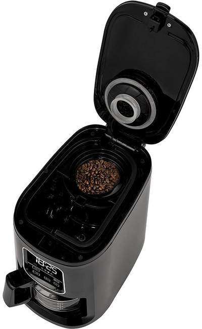 Aparat kafeje Tesla CoffeeMaster ES400, me mulli brenda, 0.6L, i zi