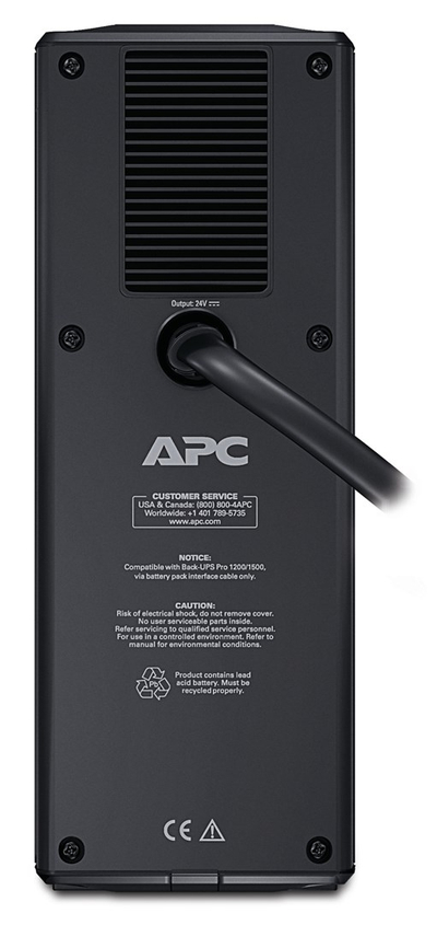 Pako baterie e jashtme APC Back UPS Pro BR1500G, për UPS, e zezë