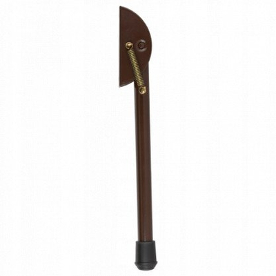 Këmbë mbështetëse për dyer dhe porta St 250, 250mm, diametër 14mm, kafe