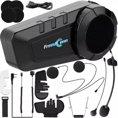 Kufje FreedConn KY-PRO SINGLE, Bluetooth, të zeza